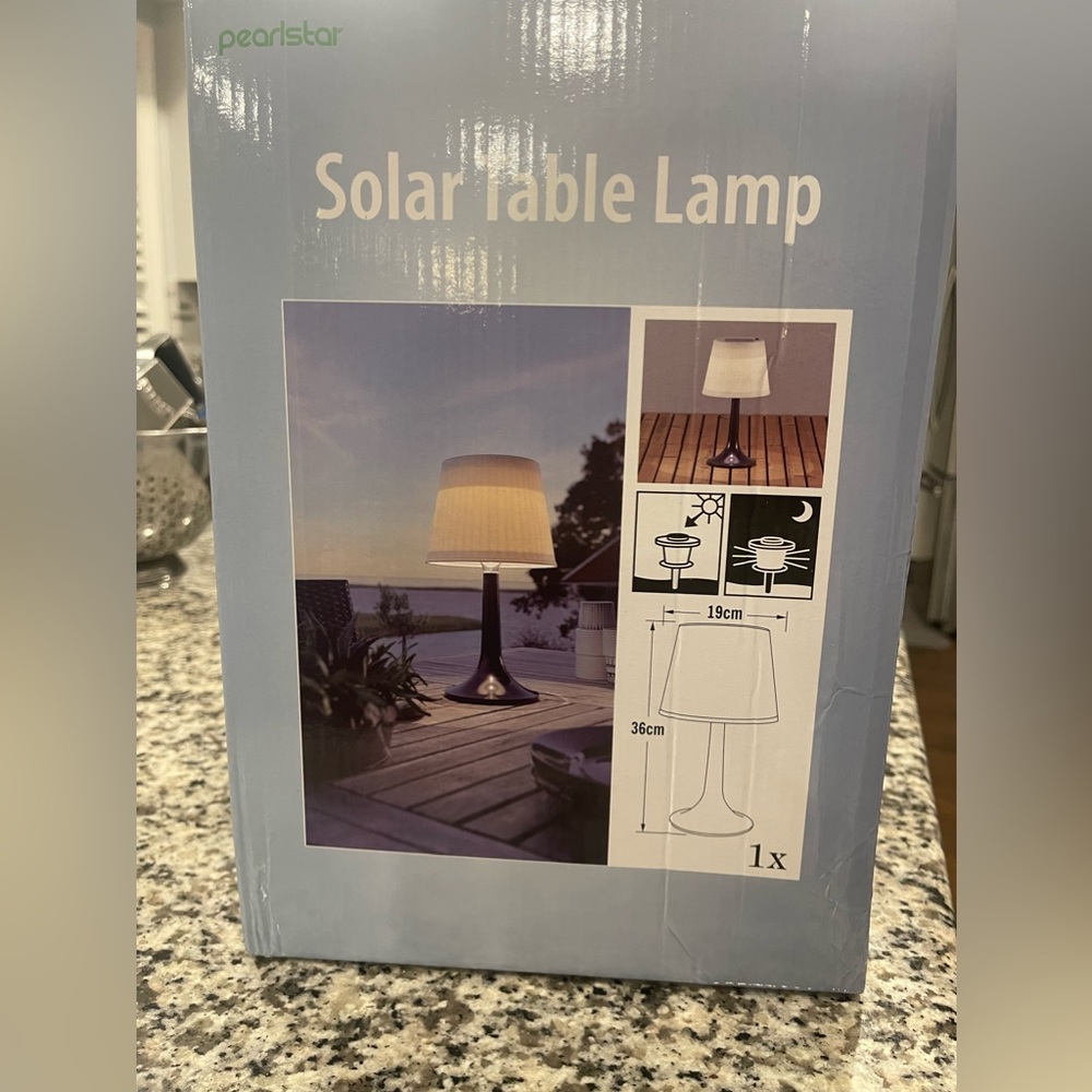 Solar Table lamp